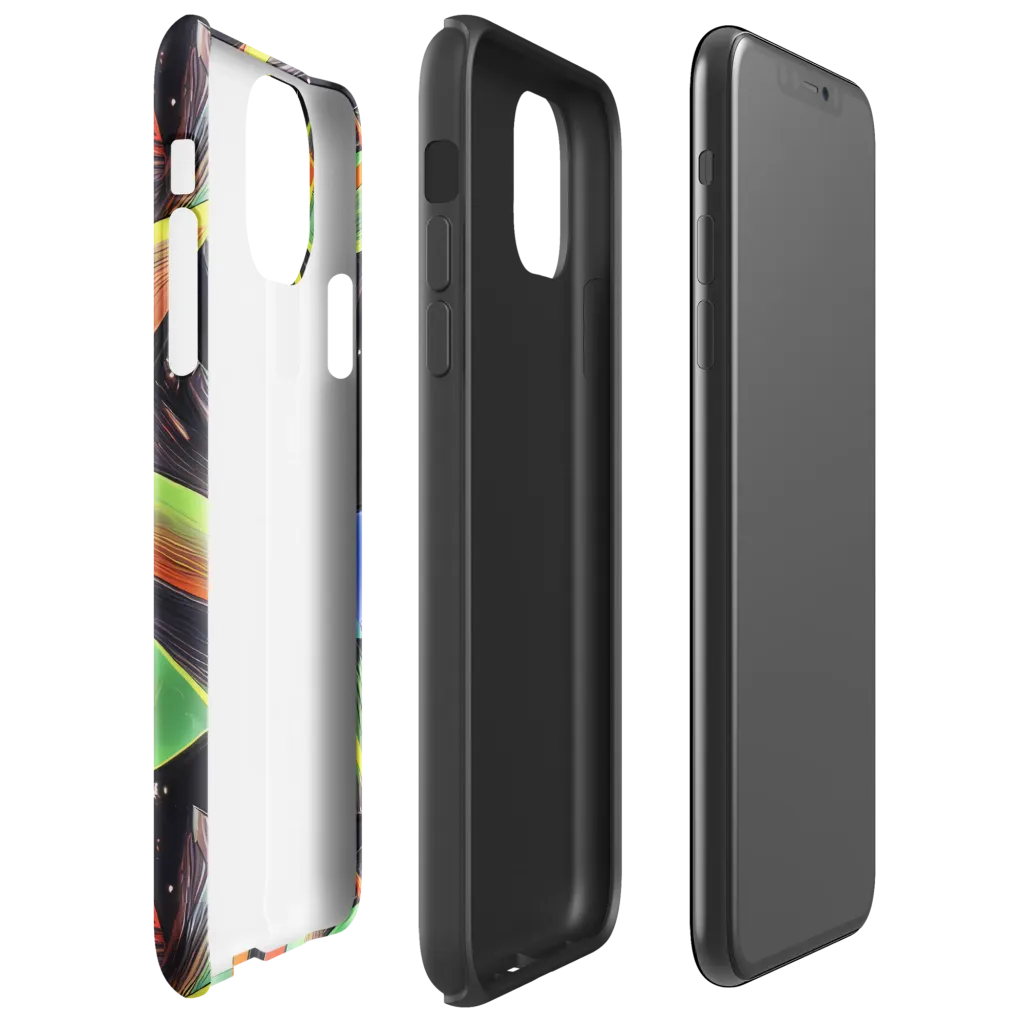Tenggren Whirl on Tough Case for iPhone® — Right