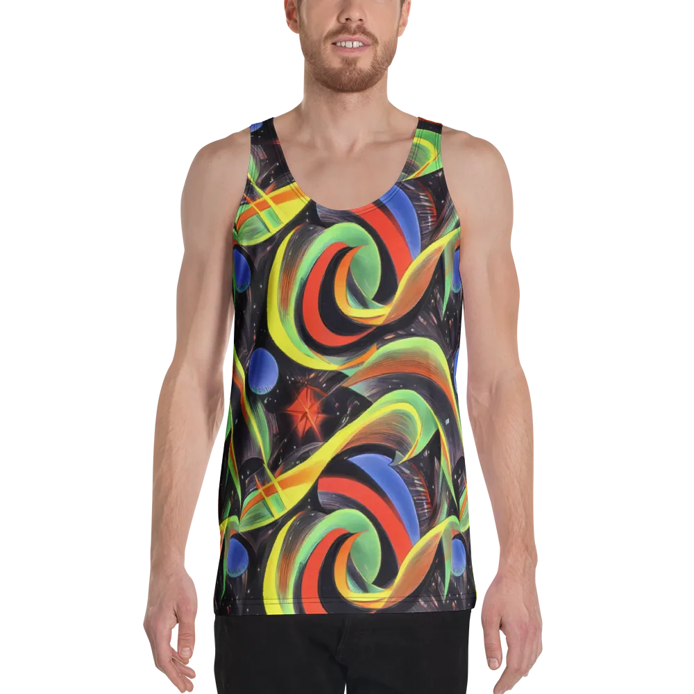 Tenggren Whirl on Men's Tank Top — Front