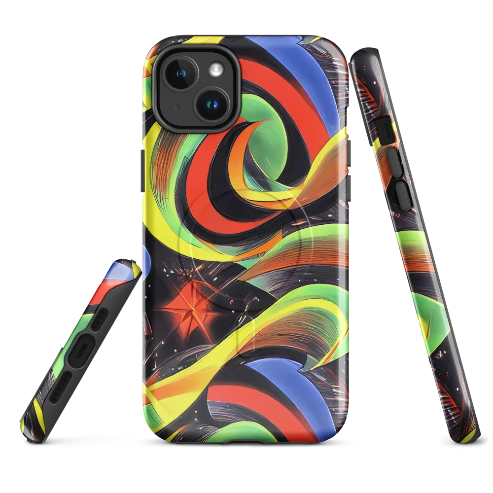 Tenggren Whirl on MagSafe Tough Case for iPhone® — Front