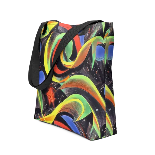 Tenggren Whirl on a Tote Bag