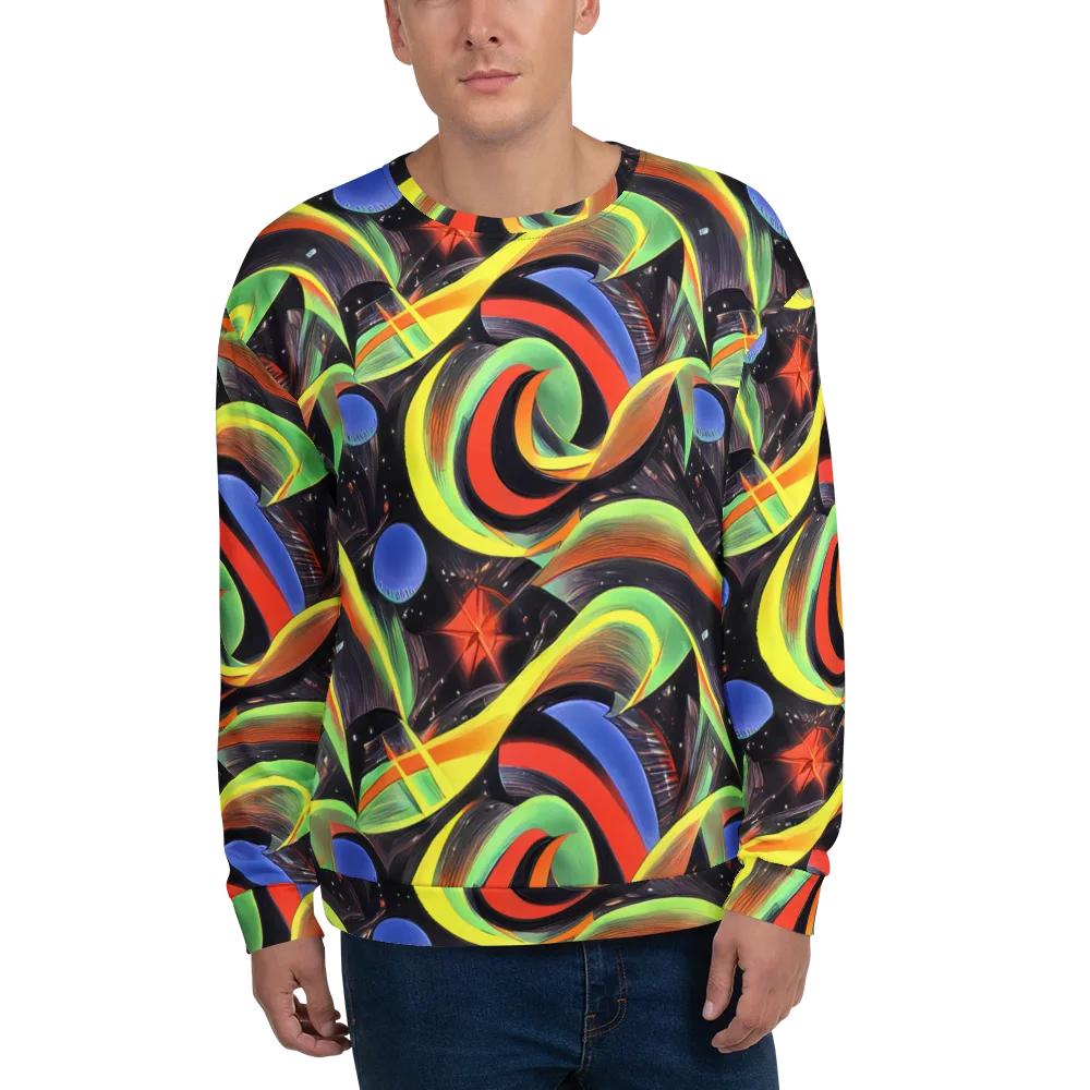 Tenggren Whirl on Sweatshirt — Front