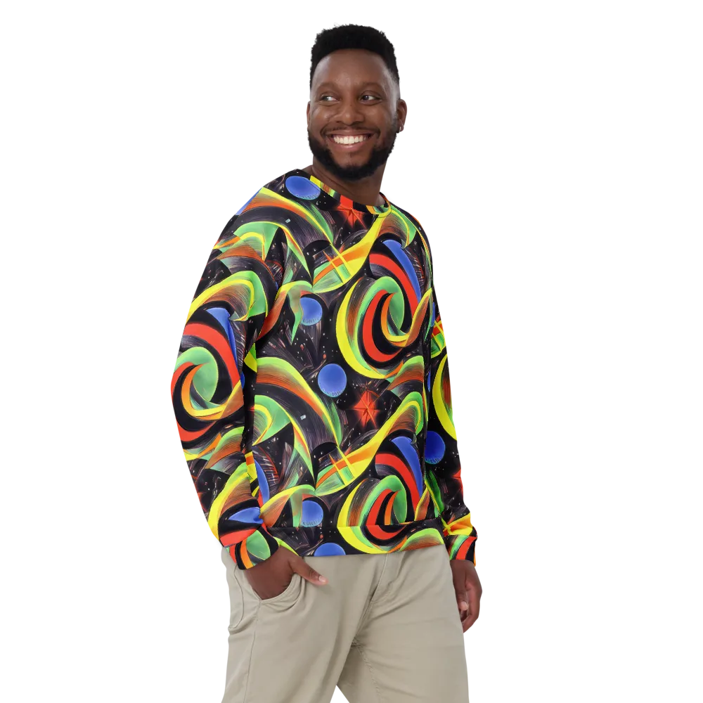 Tenggren Whirl on Sweatshirt — Front