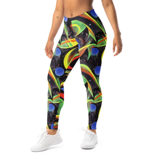 Tenggren Whirl on a Leggings