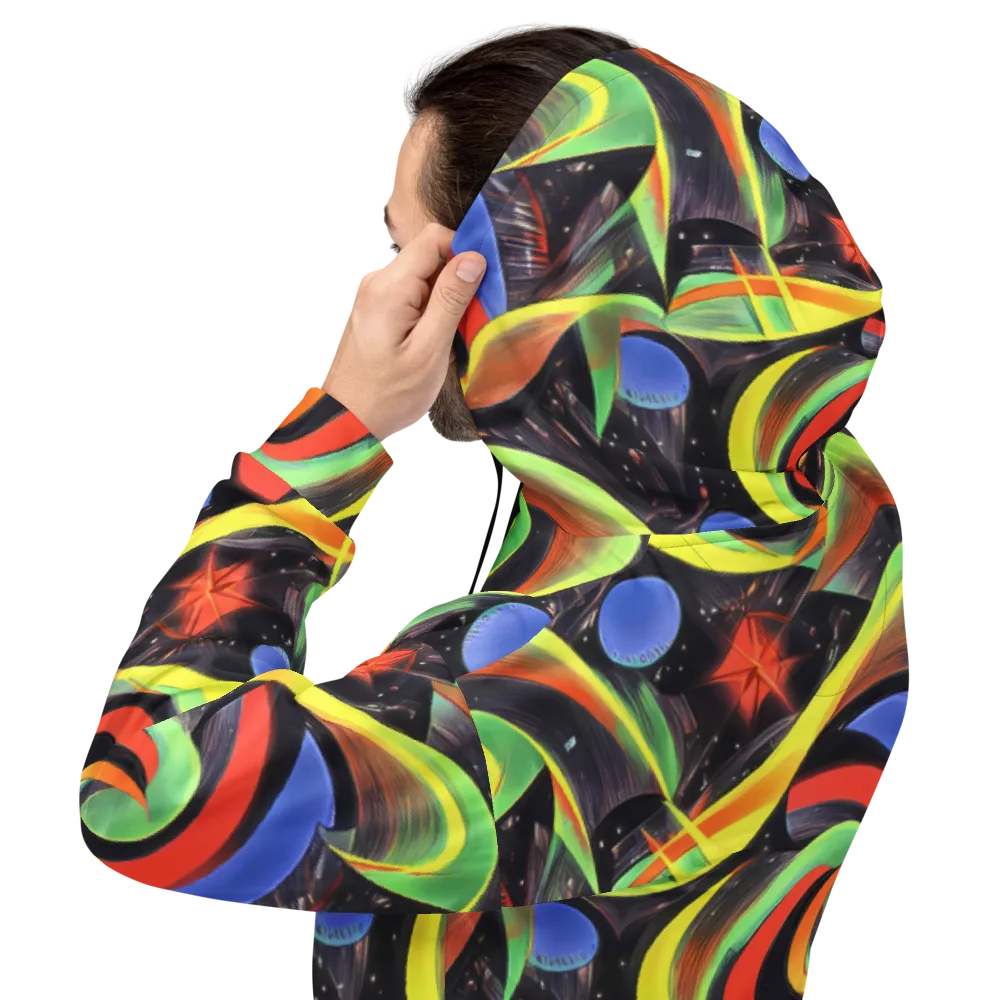 Tenggren Whirl on Hoodie — Back
