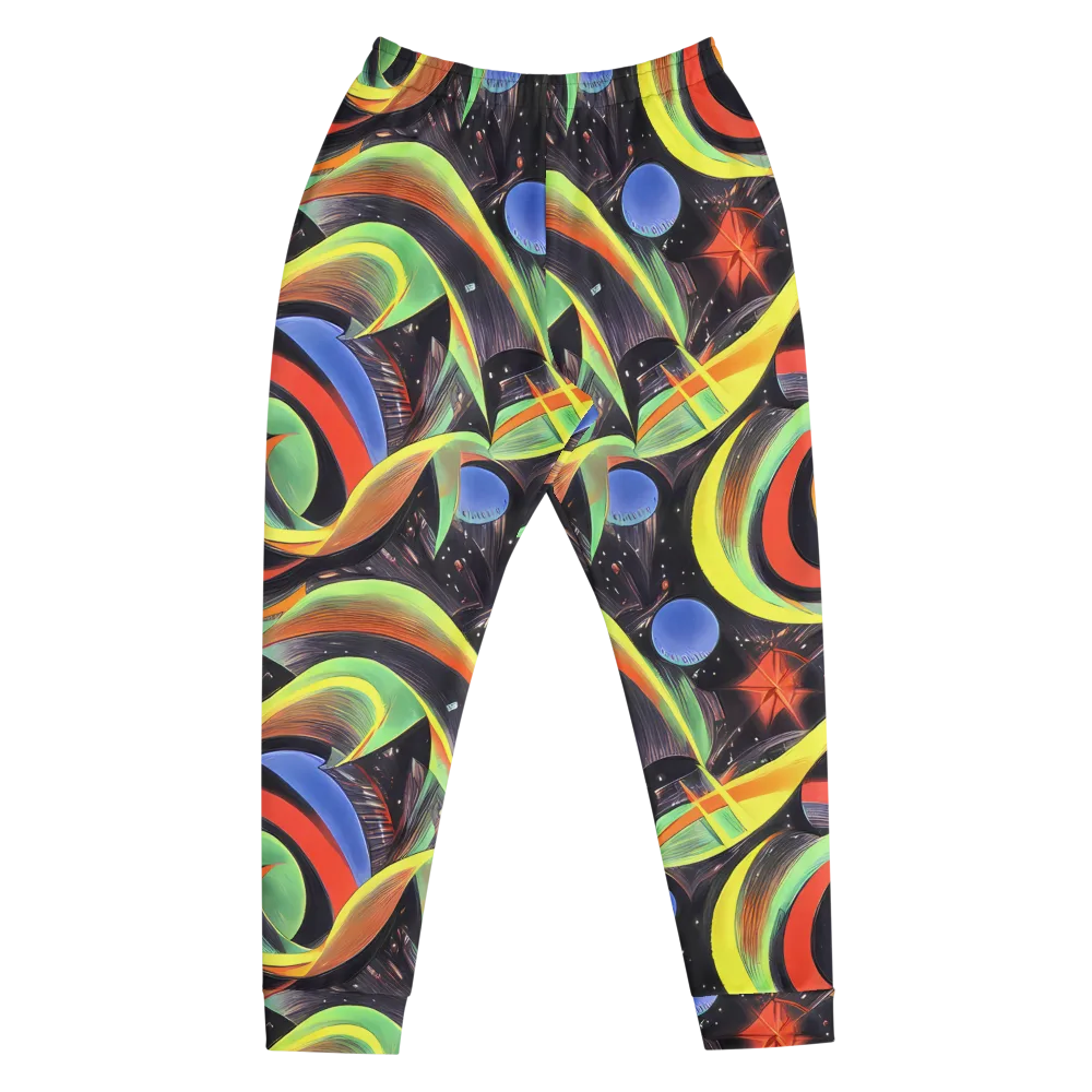 Tenggren Whirl on Men's Joggers — Front