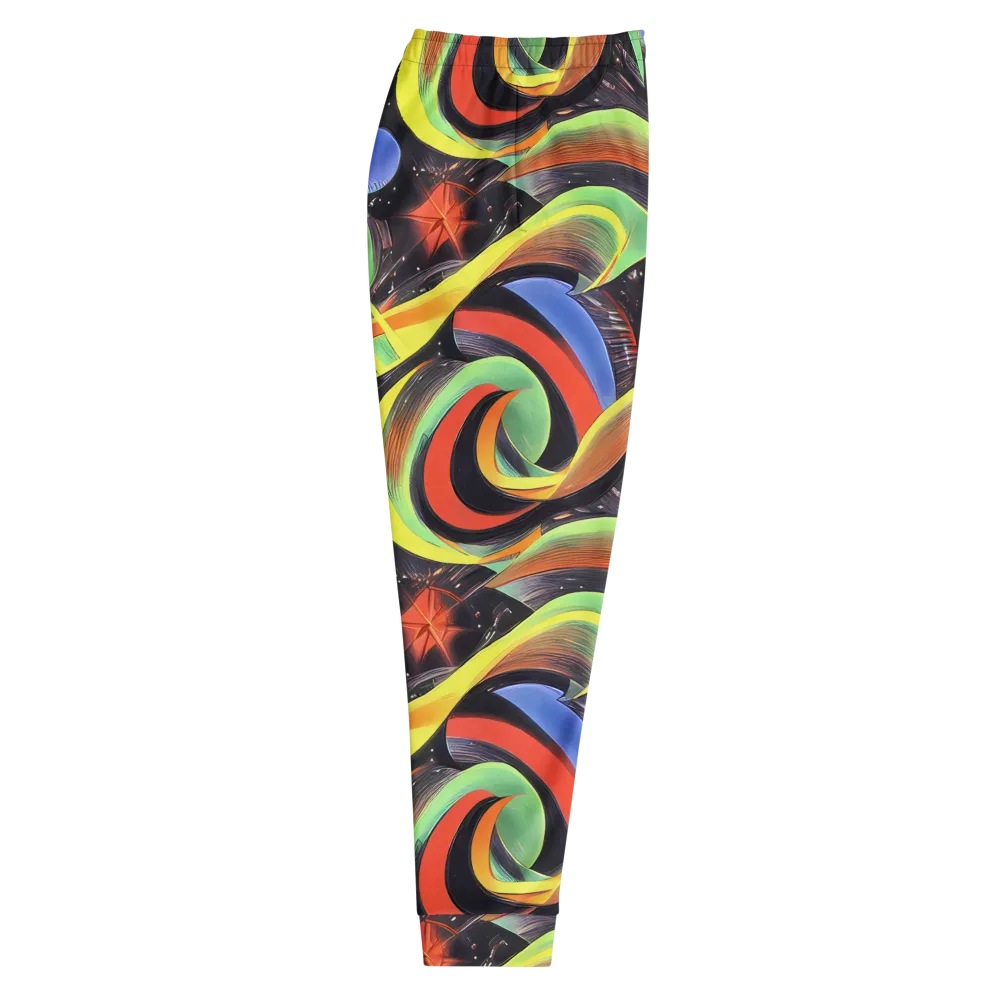 Tenggren Whirl on Men's Joggers — Right