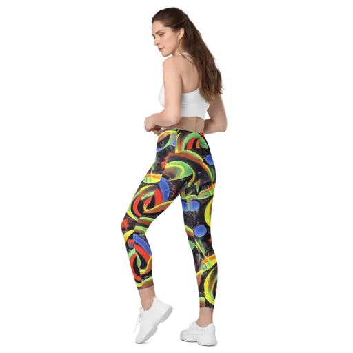 Tenggren Whirl on a Leggings with Pockets