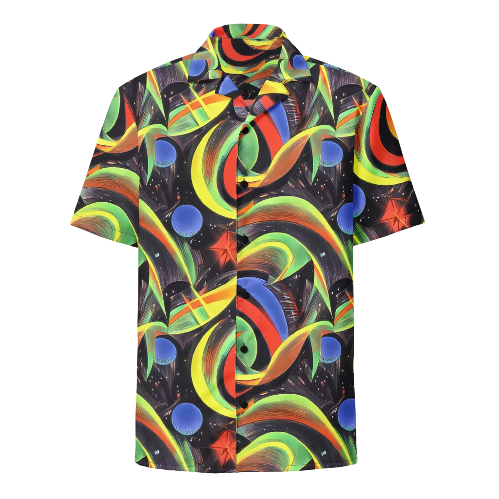 Tenggren Whirl on Button Shirt — Front