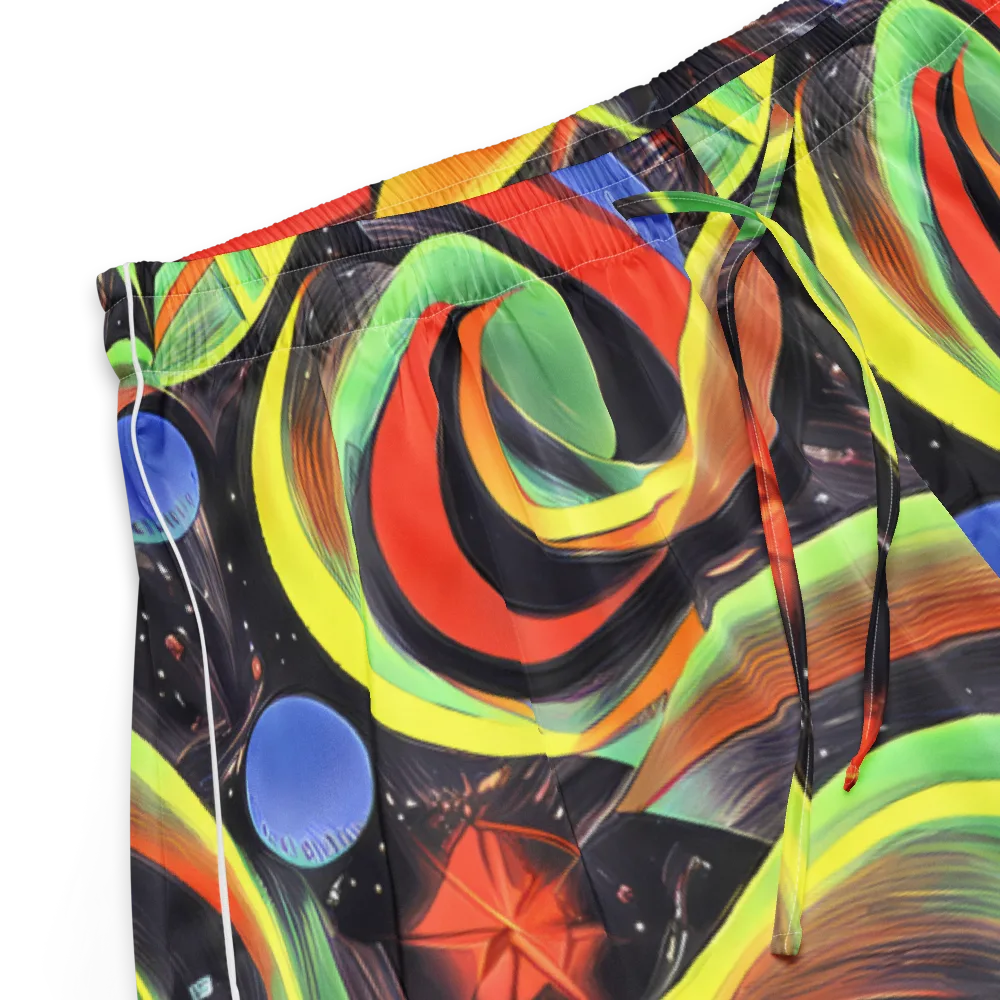 Tenggren Whirl on Women's Pajama Shorts — Product details