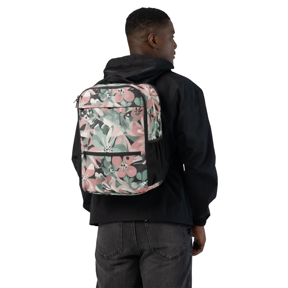Petal Mirage on Utility Backpack — Back