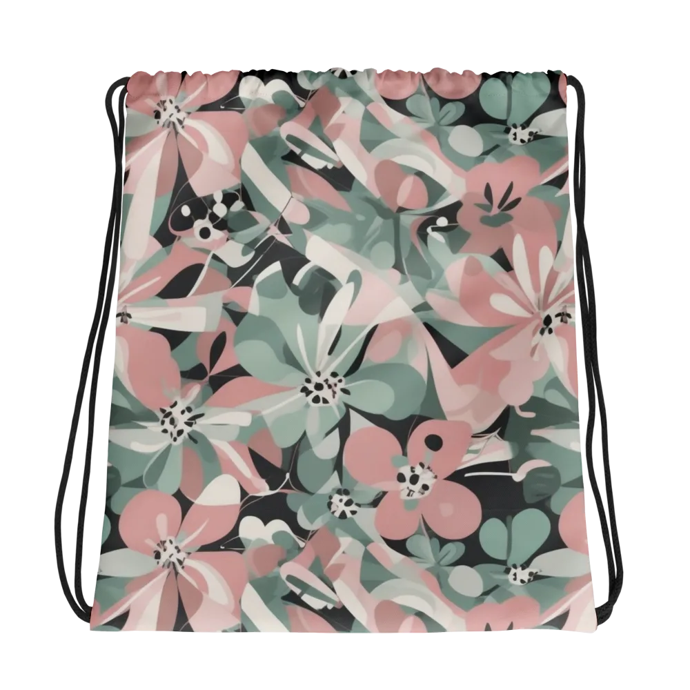 Petal Mirage on Drawstring Bag — Photo