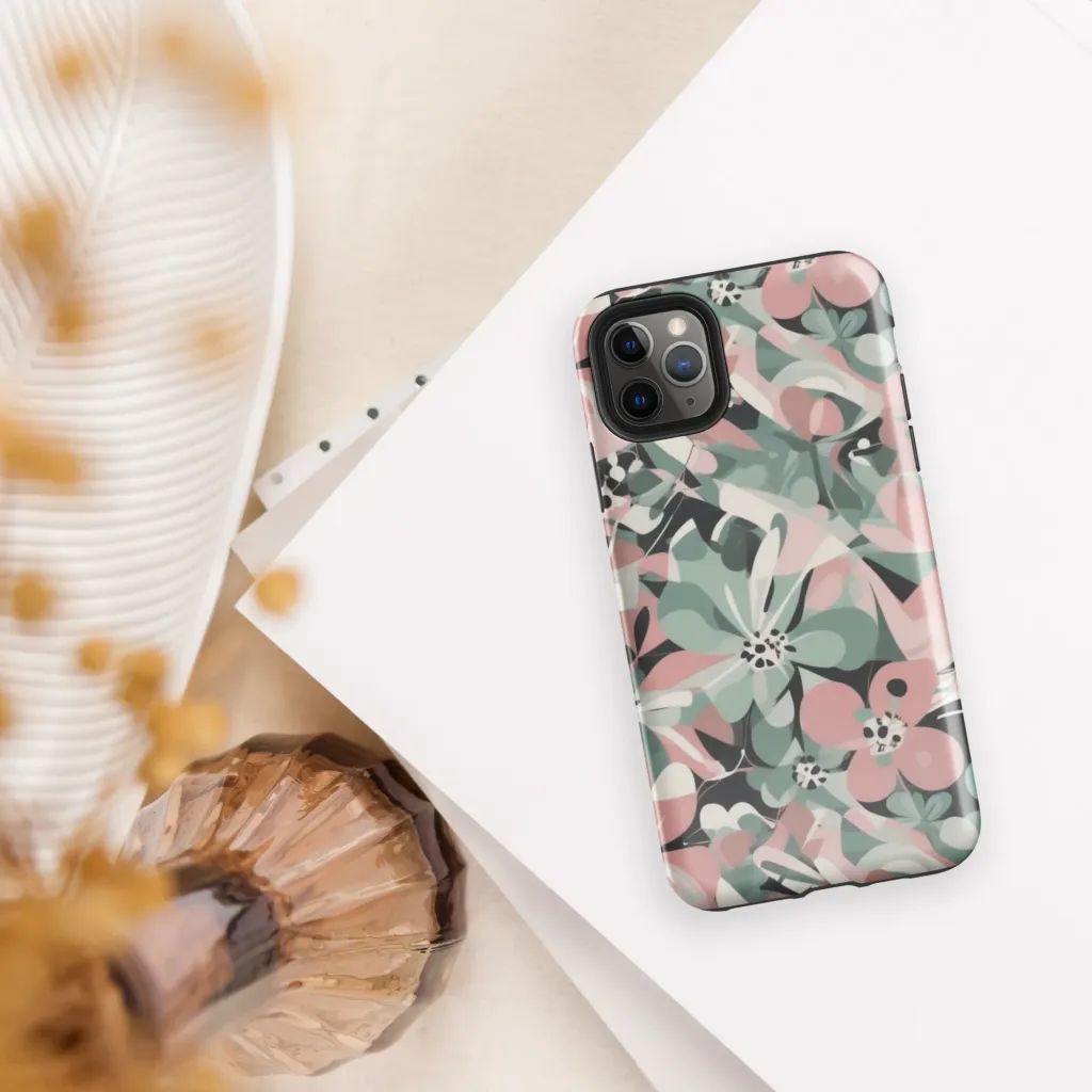 Petal Mirage on Tough Case for iPhone® — Front