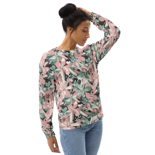 Petal Mirage on a Sweatshirt