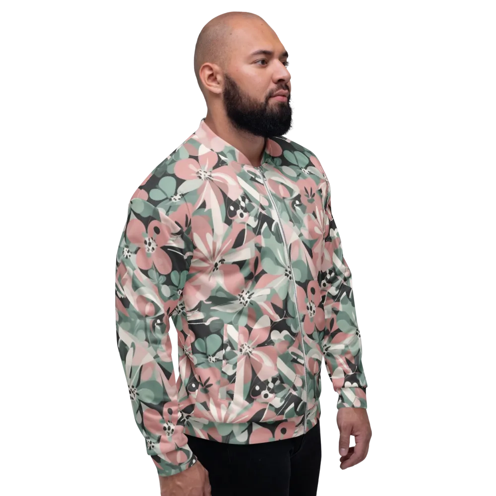 Petal Mirage on Bomber Jacket — Right