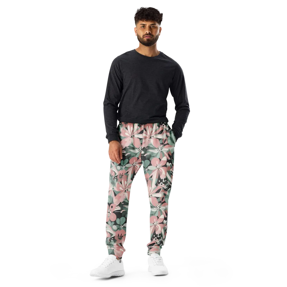 Petal Mirage on Men's Joggers — Front