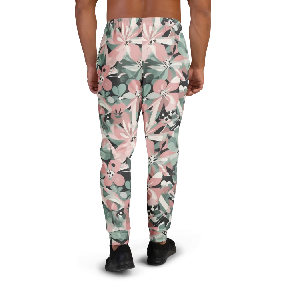 Petal Mirage on Men's Joggers — Back