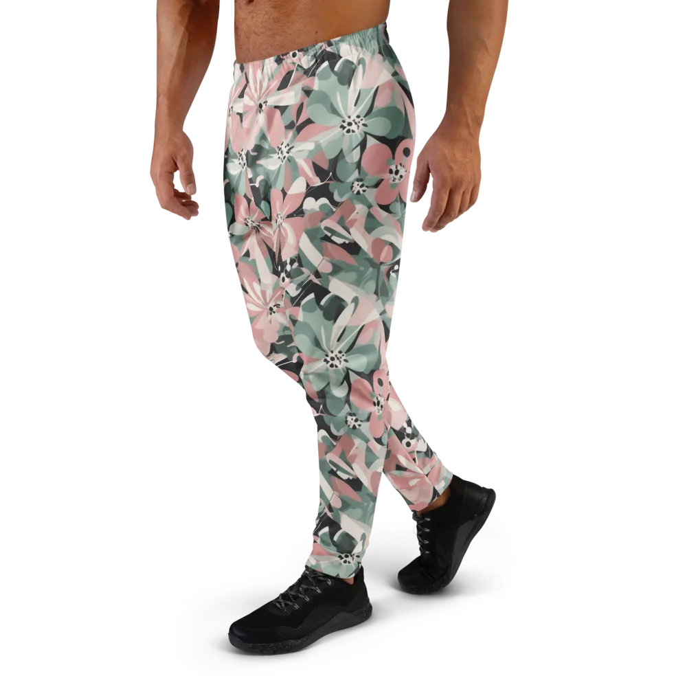 Petal Mirage on Men's Joggers — Left