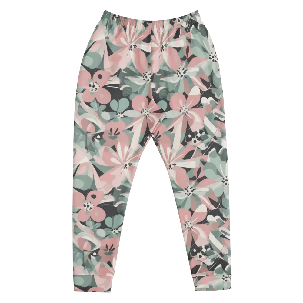 Petal Mirage on Men's Joggers — Front