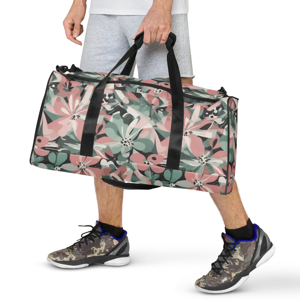 Petal Mirage on Duffle Bag — Front