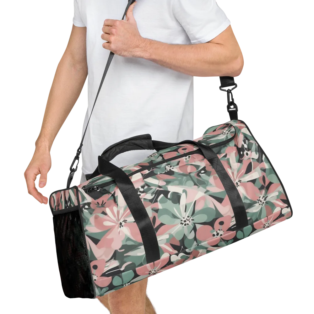 Petal Mirage on Duffle Bag — Right Front