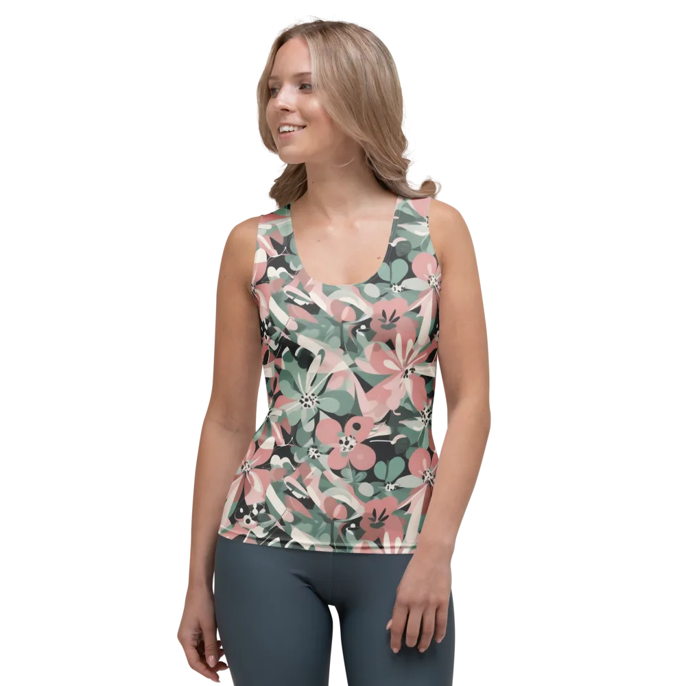 Petal Mirage on Women's Tank Top — Front