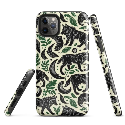Midnight Foxglove on a Tough Case for iPhone®