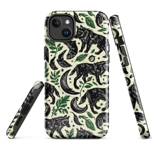 Midnight Foxglove on a MagSafe Tough Case for iPhone®