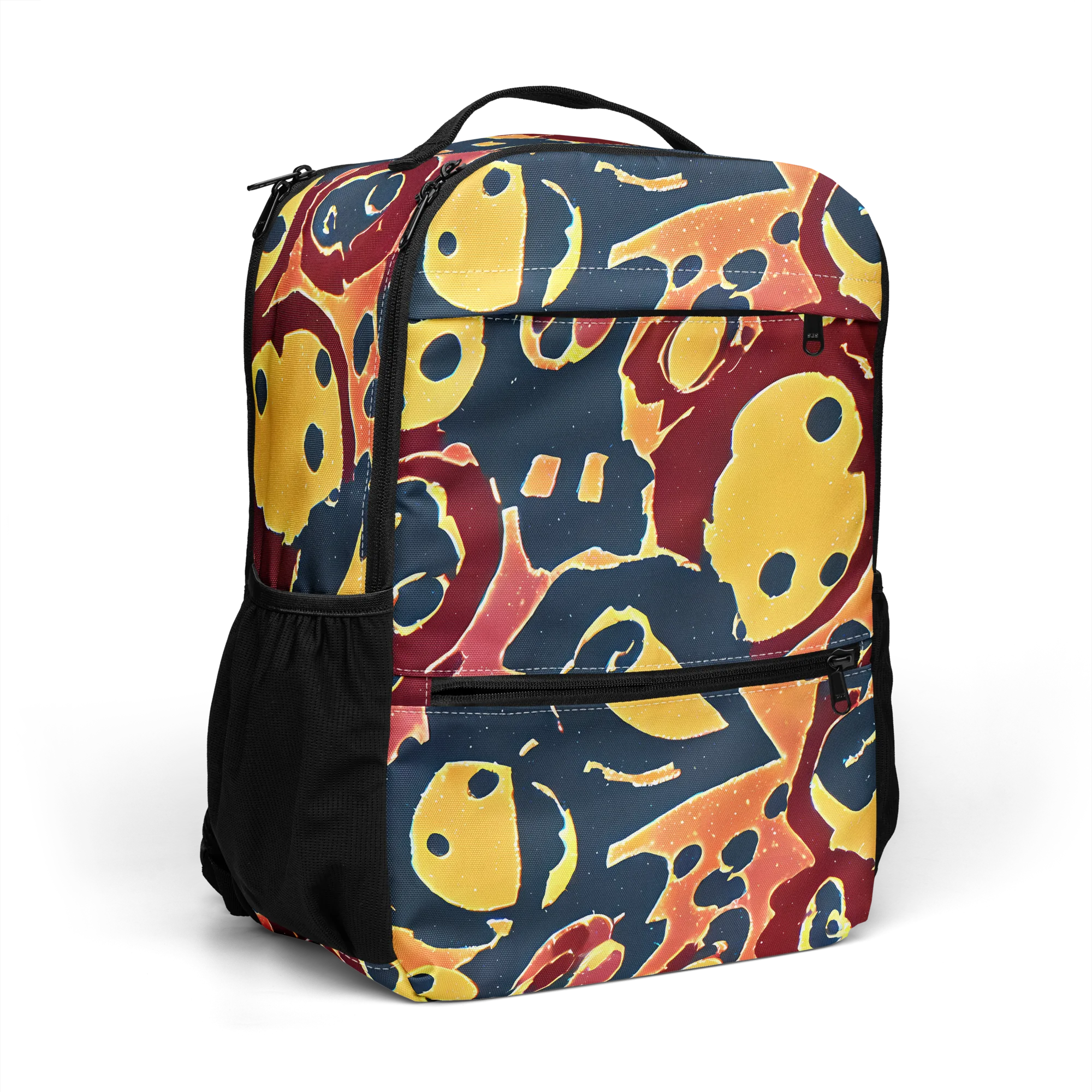 Sunset Silhouette on Utility Backpack — Right Front