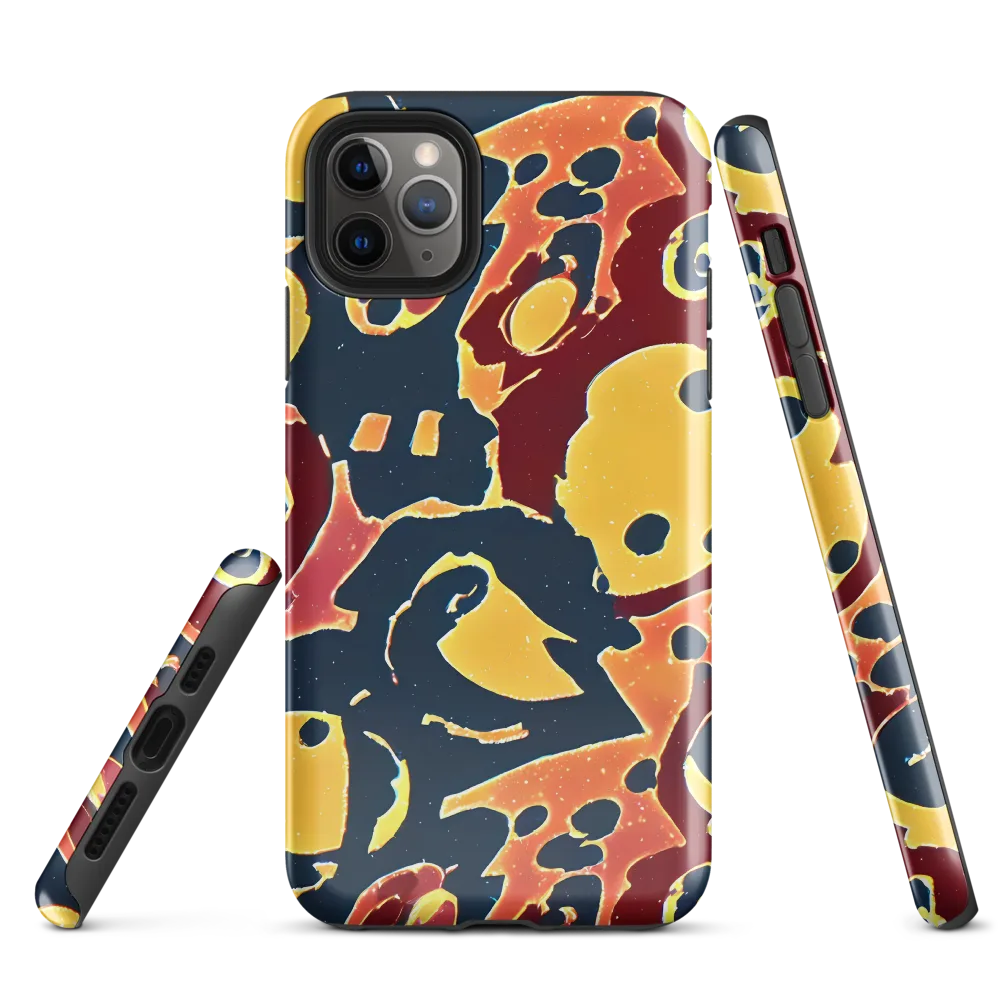 Sunset Silhouette on Tough Case for iPhone® — Front