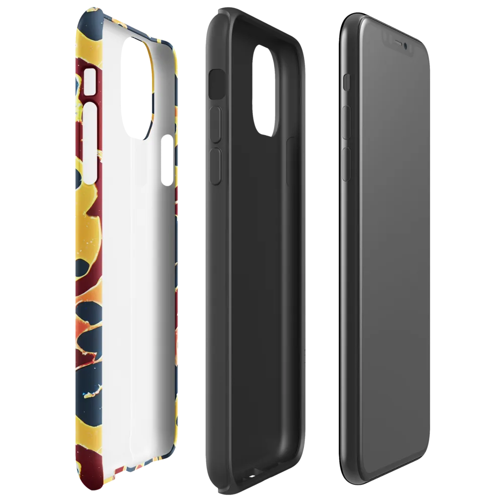 Sunset Silhouette on Tough Case for iPhone® — Right