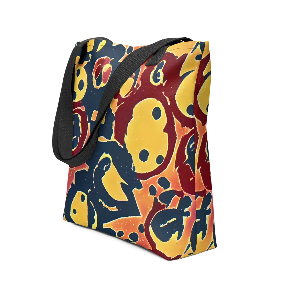 Sunset Silhouette on Tote Bag — Front