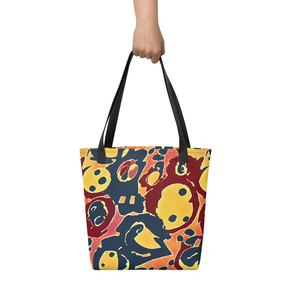Sunset Silhouette on Tote Bag — Front