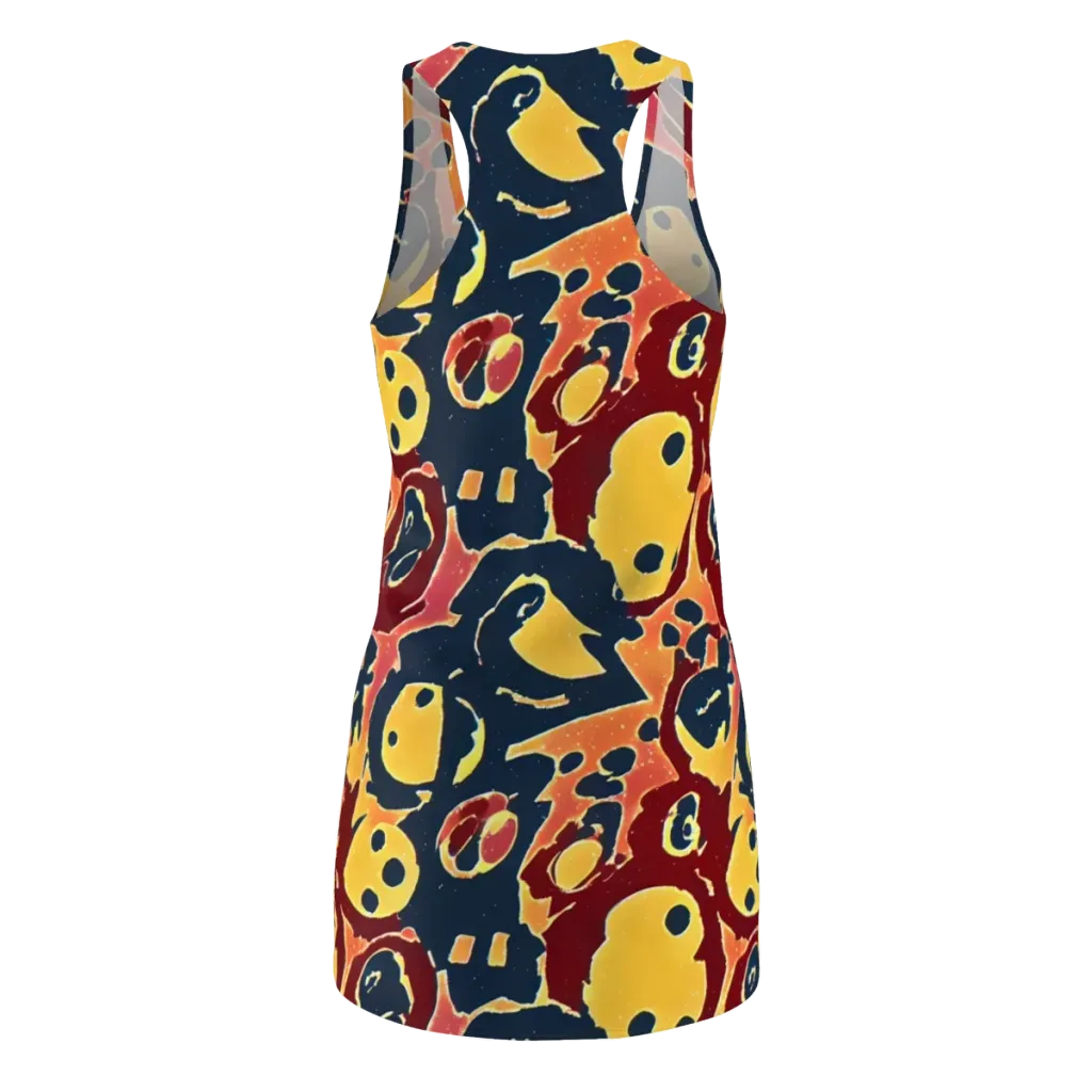Sunset Silhouette on Racerback Dress — Back