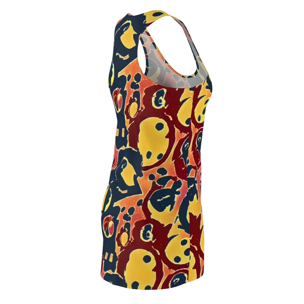 Sunset Silhouette on Racerback Dress — Back Side