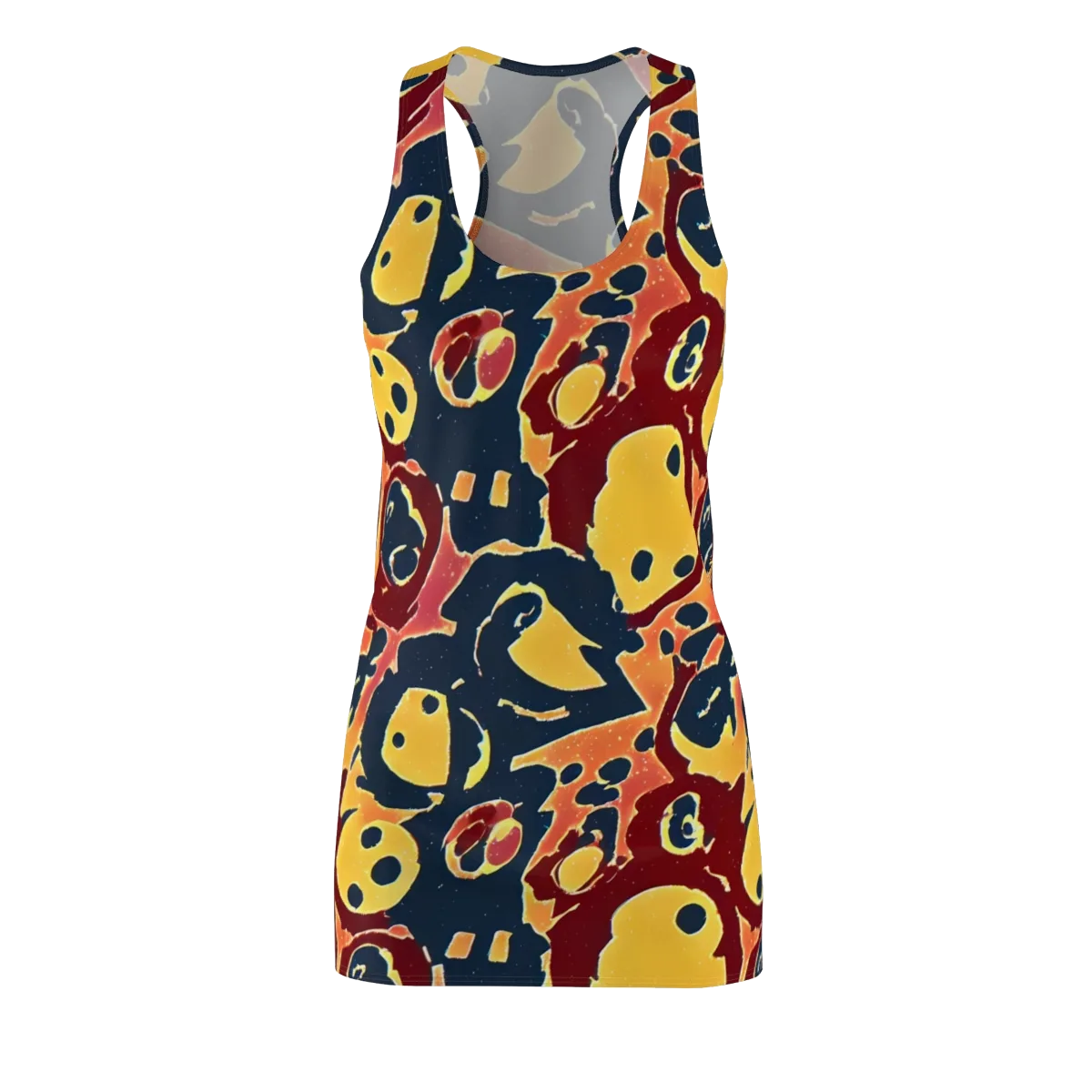 Sunset Silhouette on Racerback Dress — Front