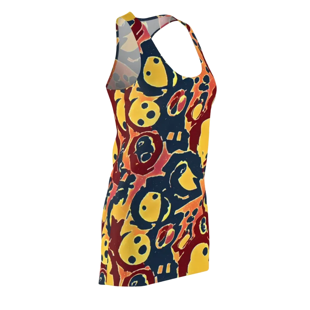 Sunset Silhouette on Racerback Dress — Front Side