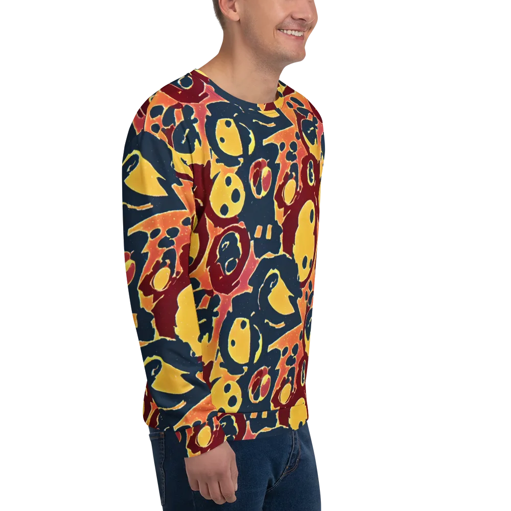 Sunset Silhouette on Sweatshirt — Right Front