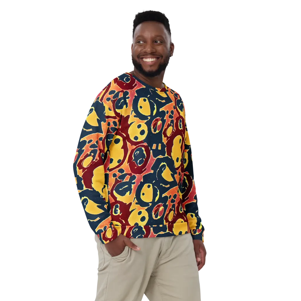 Sunset Silhouette on Sweatshirt — Front