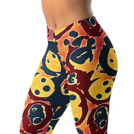 Sunset Silhouette on a Leggings