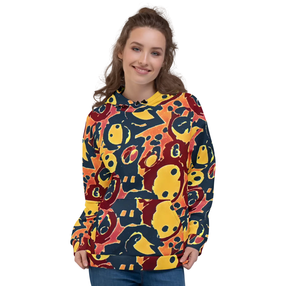 Sunset Silhouette on Hoodie — Front