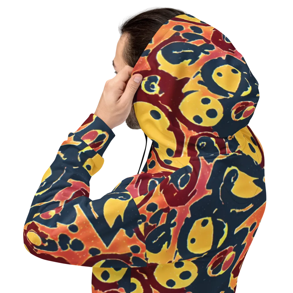 Sunset Silhouette on Hoodie — Back
