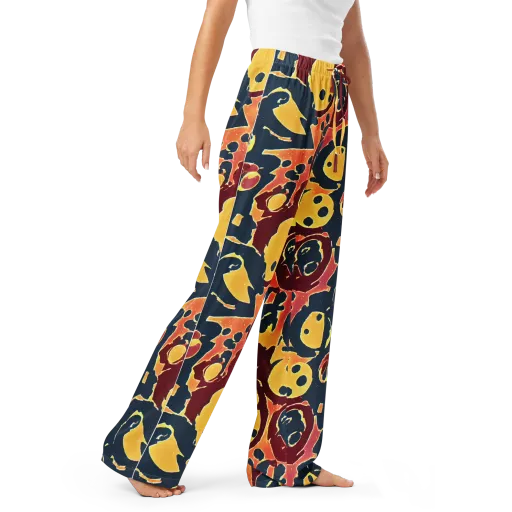 Sunset Silhouette on a Women's Pajama Pants