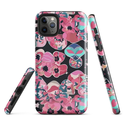 Bouquet Noir on a Tough Case for iPhone®