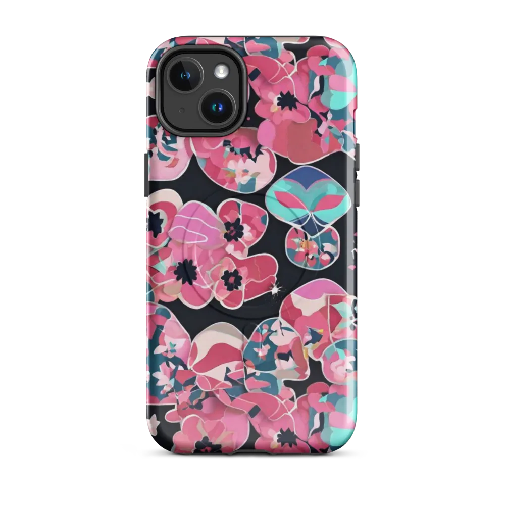 Bouquet Noir on MagSafe Tough Case for iPhone® — Front