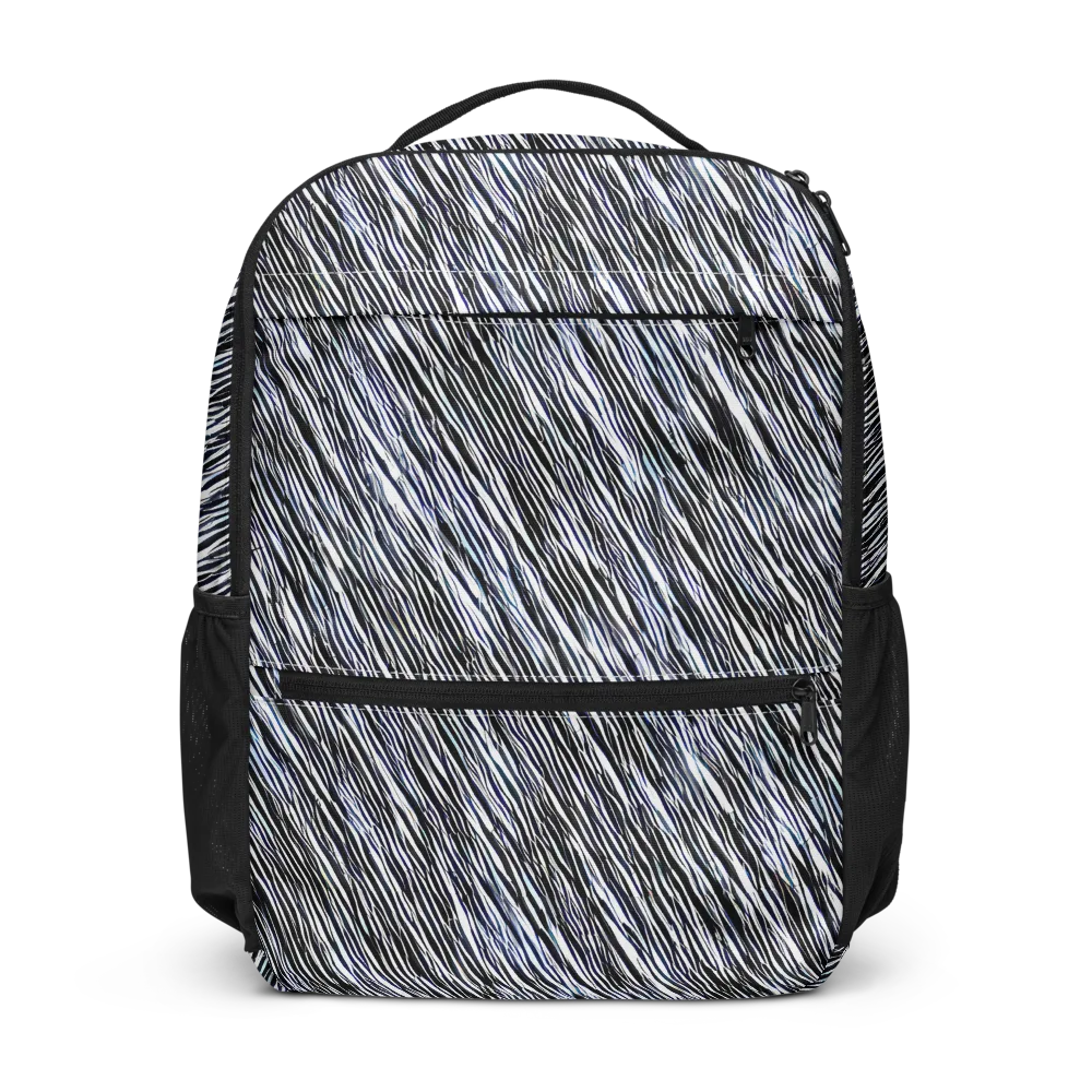 Dupain Waves on Utility Backpack — Front