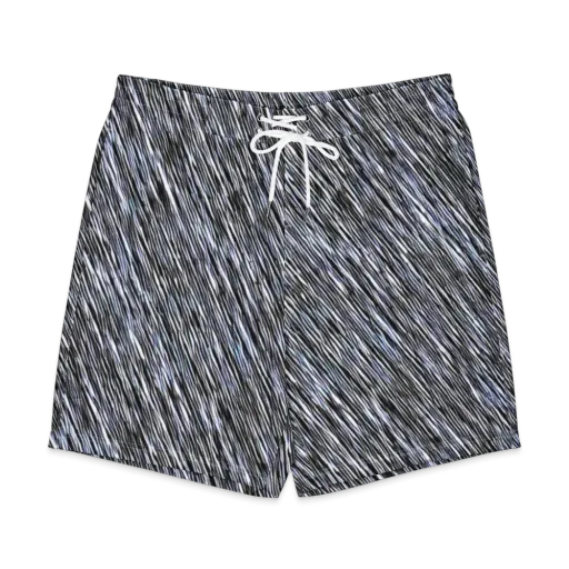 Dupain Waves on a Men's Board Shorts