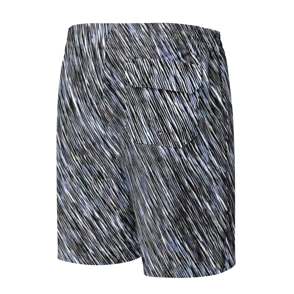 Dupain Waves on Men's Board Shorts — Back