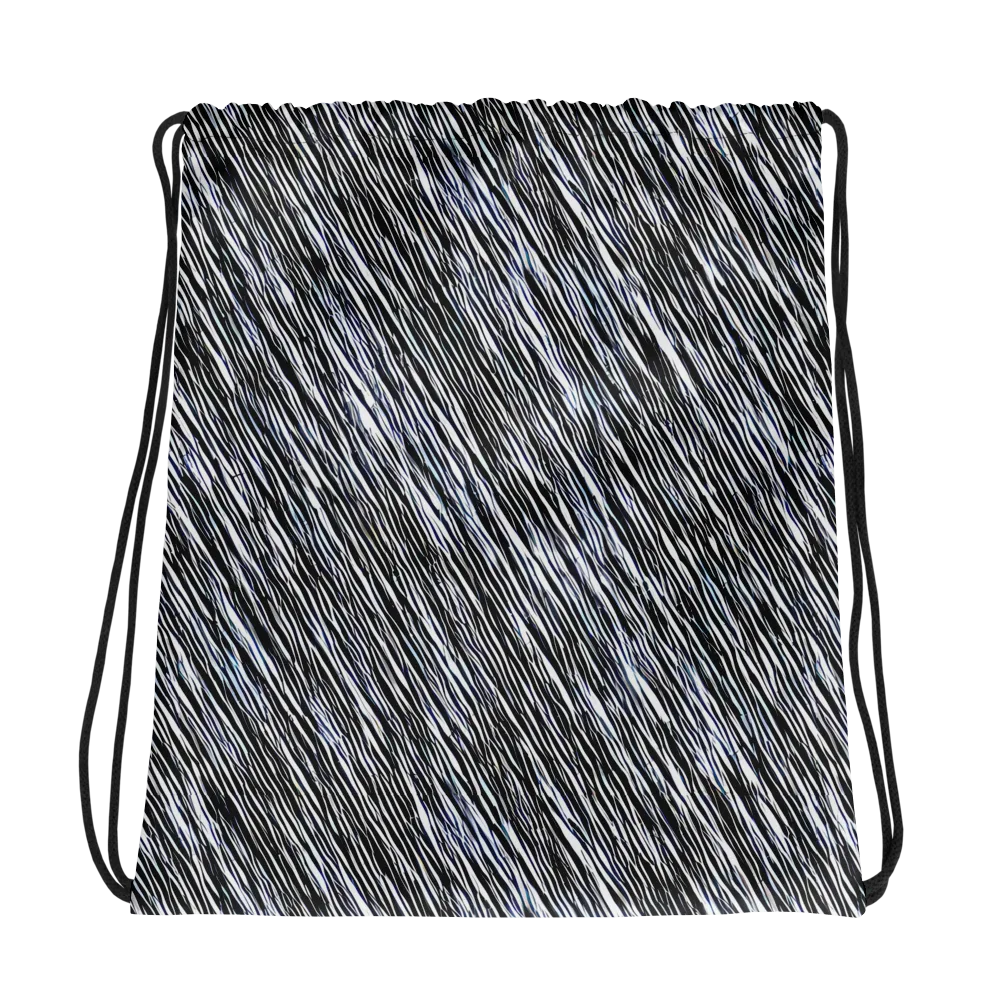 Dupain Waves on Drawstring Bag — Photo