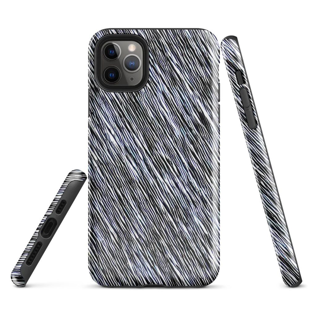 Dupain Waves on Tough Case for iPhone® — Front