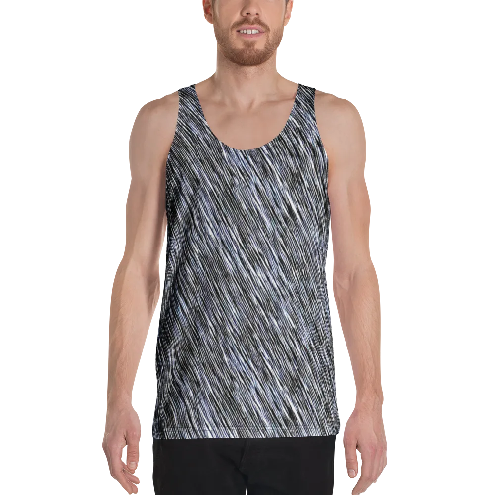 Dupain Waves on Men's Tank Top — Front